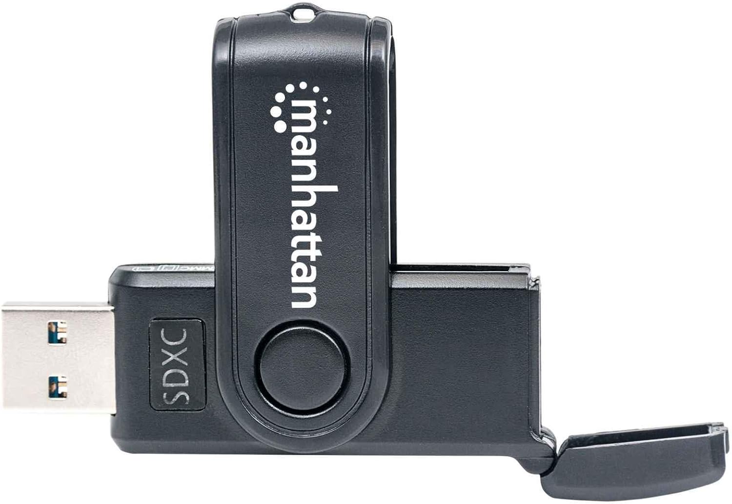 Manhattan 101981 - Lector (USB 3.0 (3.1 Gen 1) Type-A, 5000 Mbit/s, Actividad, 0 - 45 °C, -15 - 60 °C, 0 - 85%)