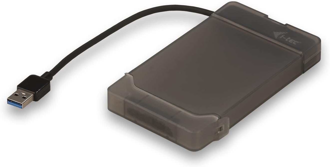 i-tec 2.5 Inch Hard Drive Enclosure USB 3.0 for 2.5" SATA I/II/III HDD, SSD - External Hard Disk Case