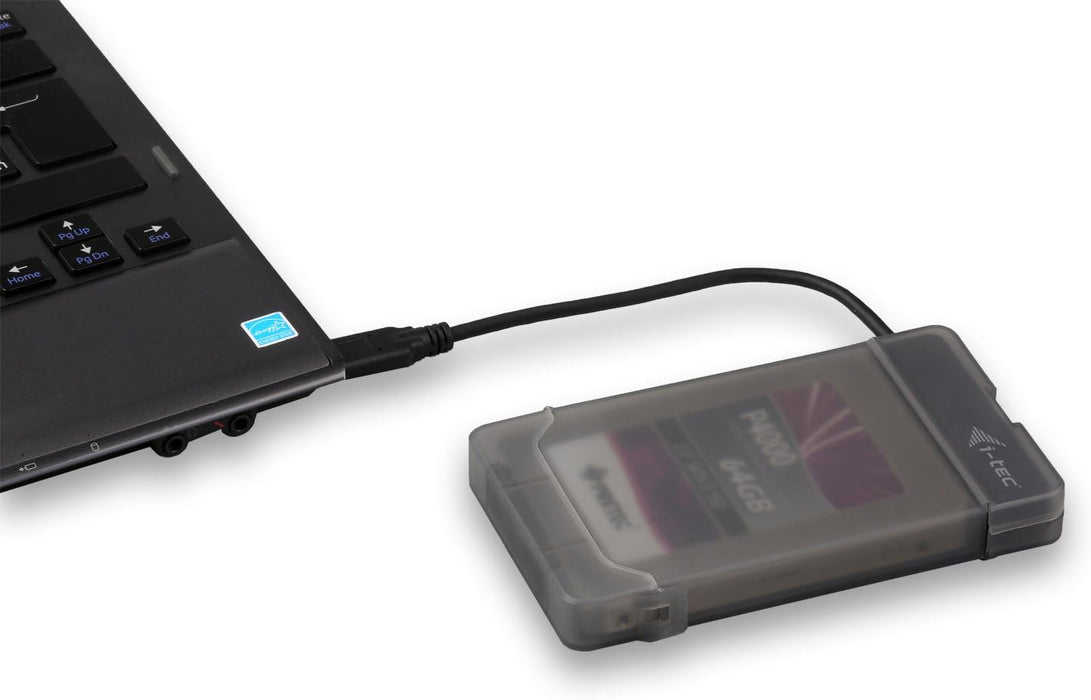 i-tec 2.5 Inch Hard Drive Enclosure USB 3.0 for 2.5" SATA I/II/III HDD, SSD - External Hard Disk Case