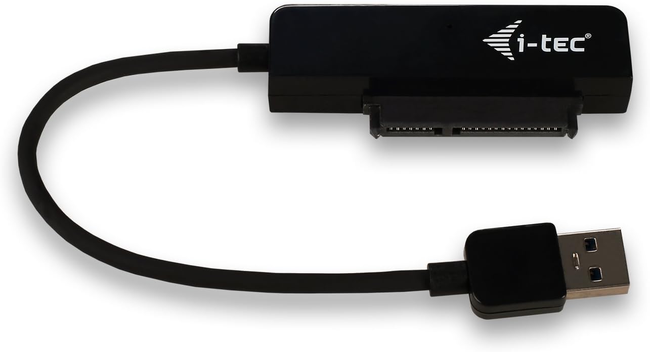 i-tec 2.5 Inch Hard Drive Enclosure USB 3.0 for 2.5" SATA I/II/III HDD, SSD - External Hard Disk Case