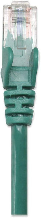 Intellinet Network Patch Cable, Cat5e, 20m, Green, CCA, U/UTP, PVC, RJ45, Gold Plated Contacts, Snagless, Booted, Polybag 20 m Cat5e, U/UTP, CCA Green