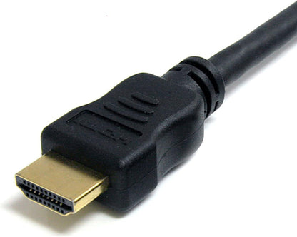 StarTech.com 3m HDMI Cable - 4K High Speed HDMI Cable with Ethernet - 4K 30Hz UHD HDMI Cord - 10.2 Gbps Bandwidth - HDMI 1.4 Video / Display Cable M/M 28AWG - HDCP 1.4 - Black (HDMM3MHS