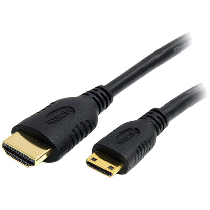 StarTech.com Câble HDMI haute vitesse avec Ethernet de 2 m - HDMI vers HDMI Mini - M/M (HDACMM2M
