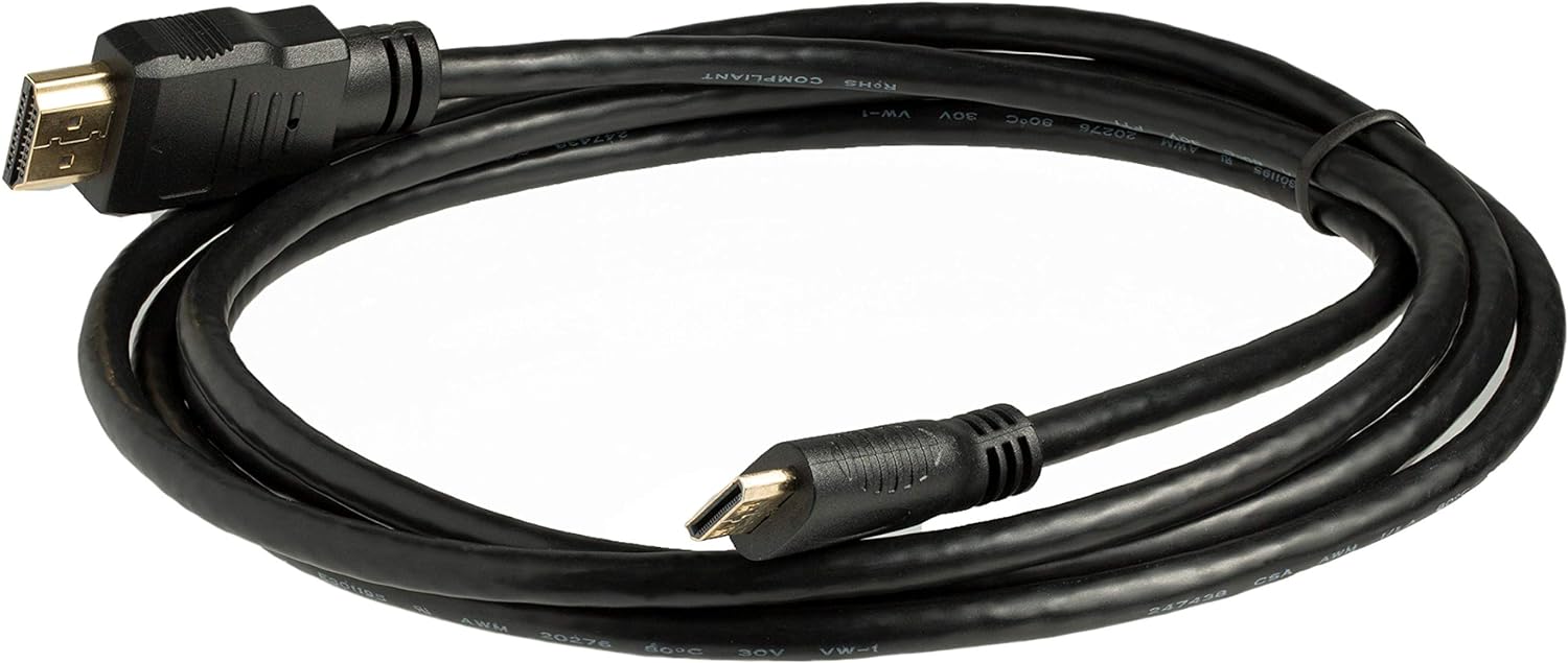 StarTech.com Câble HDMI haute vitesse avec Ethernet de 2 m - HDMI vers HDMI Mini - M/M (HDACMM2M