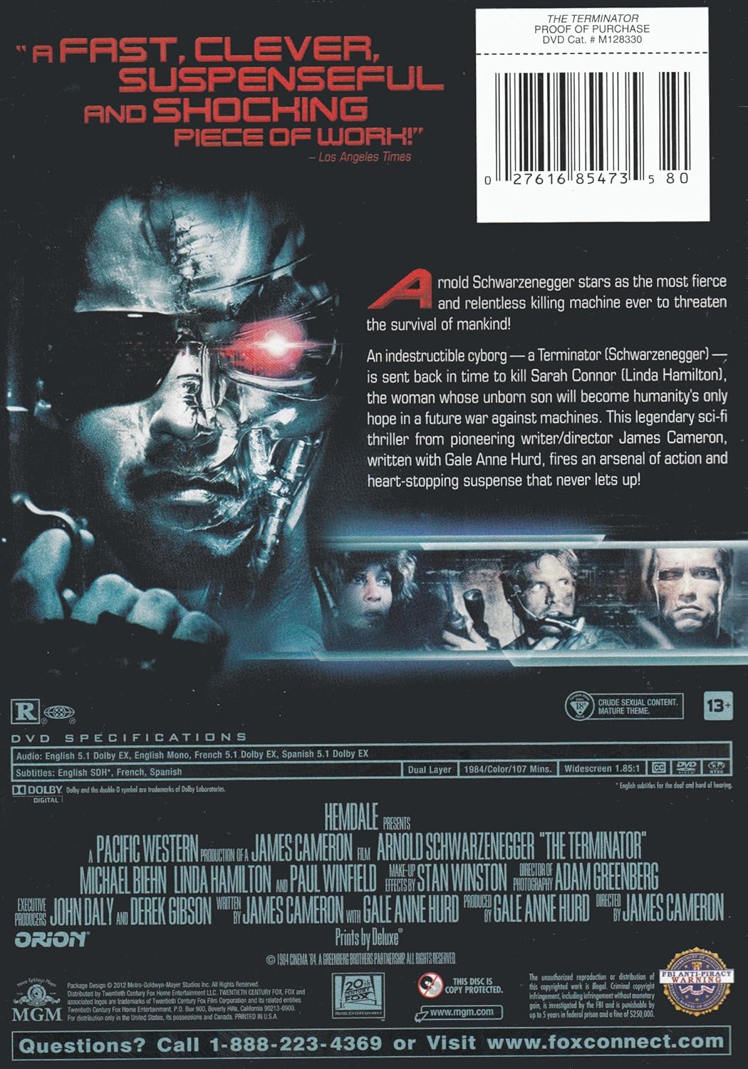 The Terminator - Special Edition [Region 2]