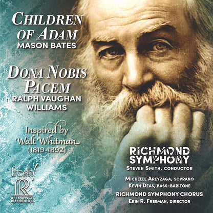 Mason Bates: Children of Adam/Ralph Vaughan Williams: Dona...: Inspired By Walt Whitman (1819-1892)