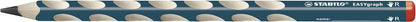 Ergonomic Graphite Pencil - STABILO EASYgraph - Right-Handed - Pack of 12 - Petrol - HB