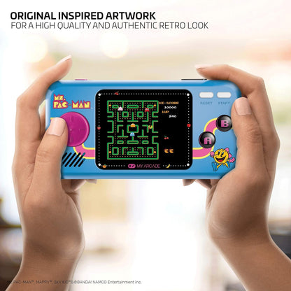 MYARCADE Pocketplayer Ms.PACMAN 3 Games Ms. Pac-Man