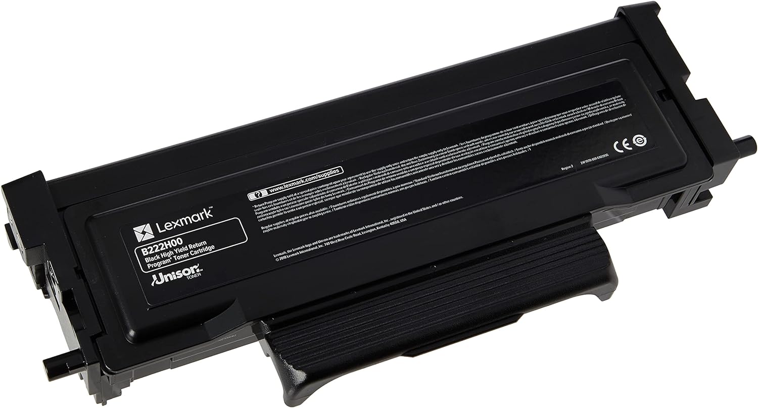 Lexmark B222H00 Tóner Original Negro