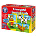 Orchard Toys Farmyard Heads and Tails Game, Memory & Matching Pairs Card Game, Snap Cards for Barn, Farm & Animal Theme, Kids Educational Games and Toys for Toddler and Preschool, 18-Month-Old and Up