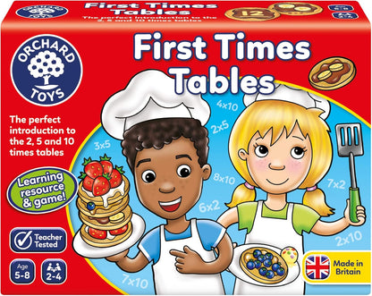 Orchard Toys Counting Mountain Game, Educational Maths Game, Perfect for Kids Age 4-8, Educational Game Toy & First Times Tables Game, Helps Teach 2, 5 and 10 Times Tables