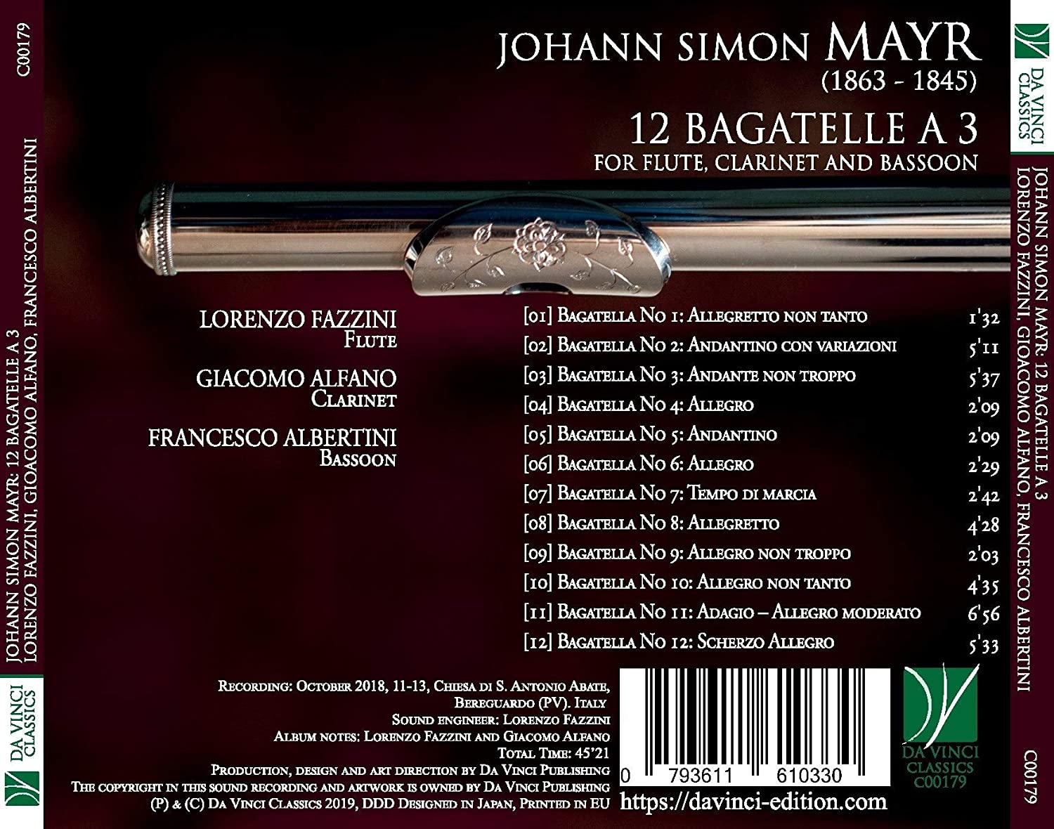 Mayr: Bagatelle A 3