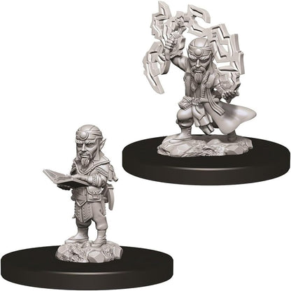 Pathfinder Deep Cuts Unpainted Miniatures - Male Gnome Sorcerer