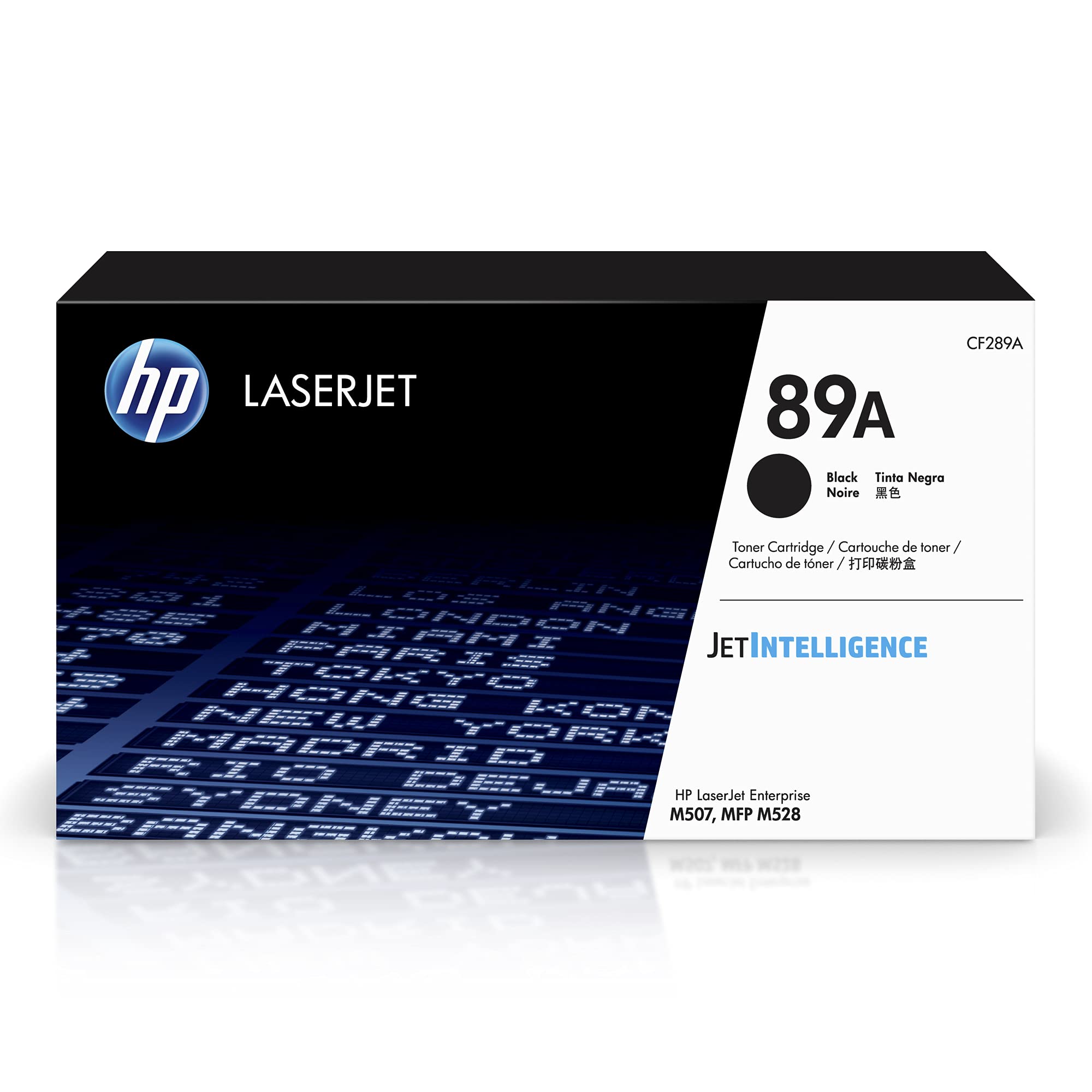 HP CF289A 89A Original LaserJet Toner Cartridge, Black, Single Pack