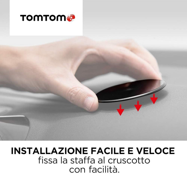 TomTom L131450 Sat Nav Adhesive Dashboard Mount Disks for All Sat Nav Models , Black