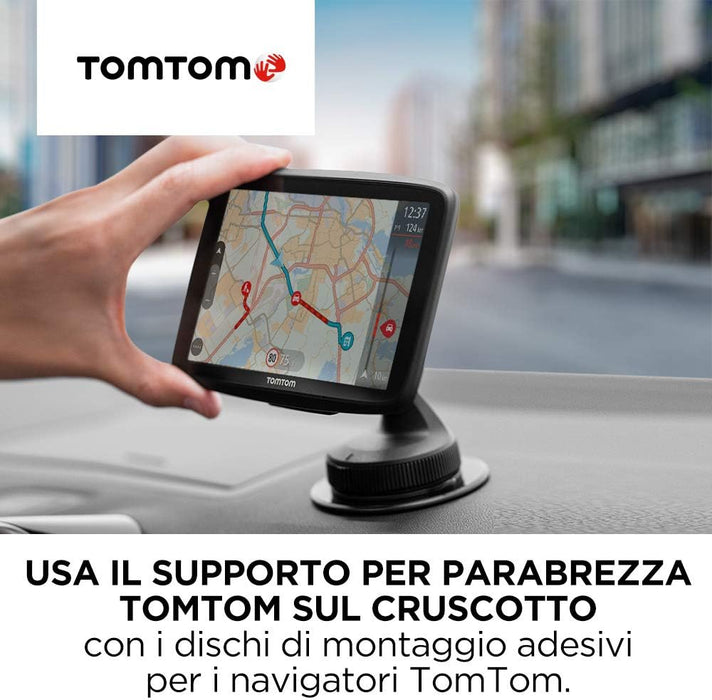 TomTom L131450 Sat Nav Adhesive Dashboard Mount Disks for All Sat Nav Models , Black