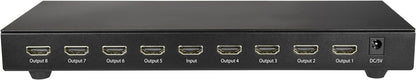 Startech.Com 4K 60Hz Hdmi Splitter - 8 Port - Hdr Support - 7.1 Surround Sound Audio - Hdmi Distribution Amplifier - Hdm