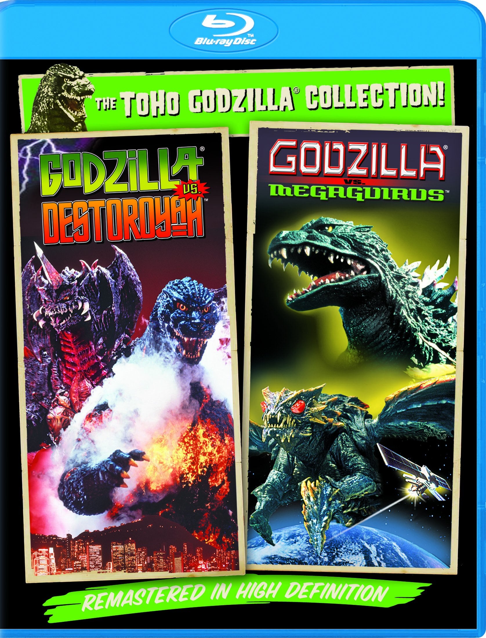 Godzilla Vs Destoroyah / Godzilla Vs Megaguirus
