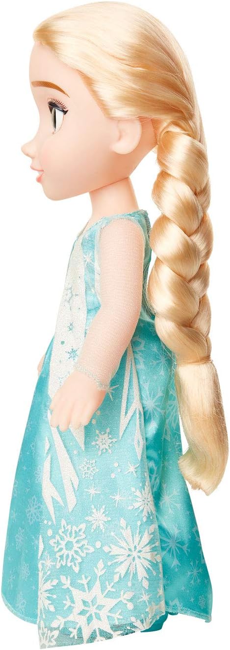 Disney Frozen Elsa Doll with Movie Inspired Icy Blue Outfit, Blue Shoes and Long Braided Hair Style - Approximately 14 inches Tall, For Girls Ages 3 Year and Up
