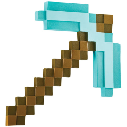 Disguise Minecraft Pickaxe Costume Accessory, One Size, for 48 months to 144 months 1 Count (Pack of 1) Blue