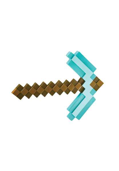 Disguise Minecraft Pickaxe Costume Accessory, One Size, for 48 months to 144 months 1 Count (Pack of 1) Blue
