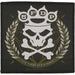 Five Finger Death Punch Sew On Patch: Knuckles Crown