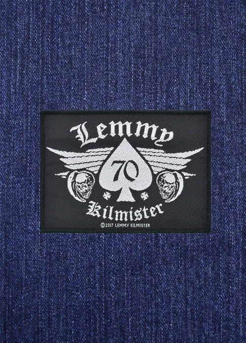 Motorhead Lemmy 70 Black Patch