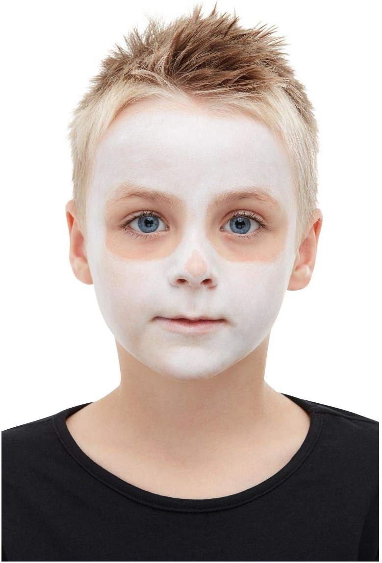 Smiffys Smiffys Make-Up FX, Kids Skeleton Kit, Aqua, Black