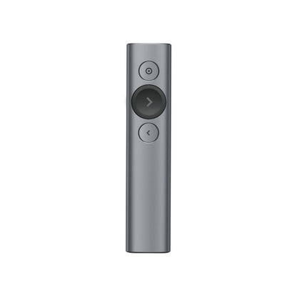 Logitech Spotlight Wireless Presentation Remote, 2.4 GHz and Bluetooth, USB-Receiver, Digital Laser Pointer, 30-Meter Operating Range, Dual Connectivity, Timer, PC/Mac/Android/iOS