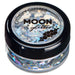 Smiffys Moon Glitter Holographic Chunky Glitter, Silver