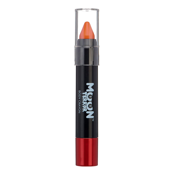 Smiffys Moon Terror Halloween Body Crayons, Orange