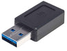 Manhattan USB-C to USB-A Adapter, Female to Male, 10 Gbps (USB 3.2 Gen2 aka USB 3.1