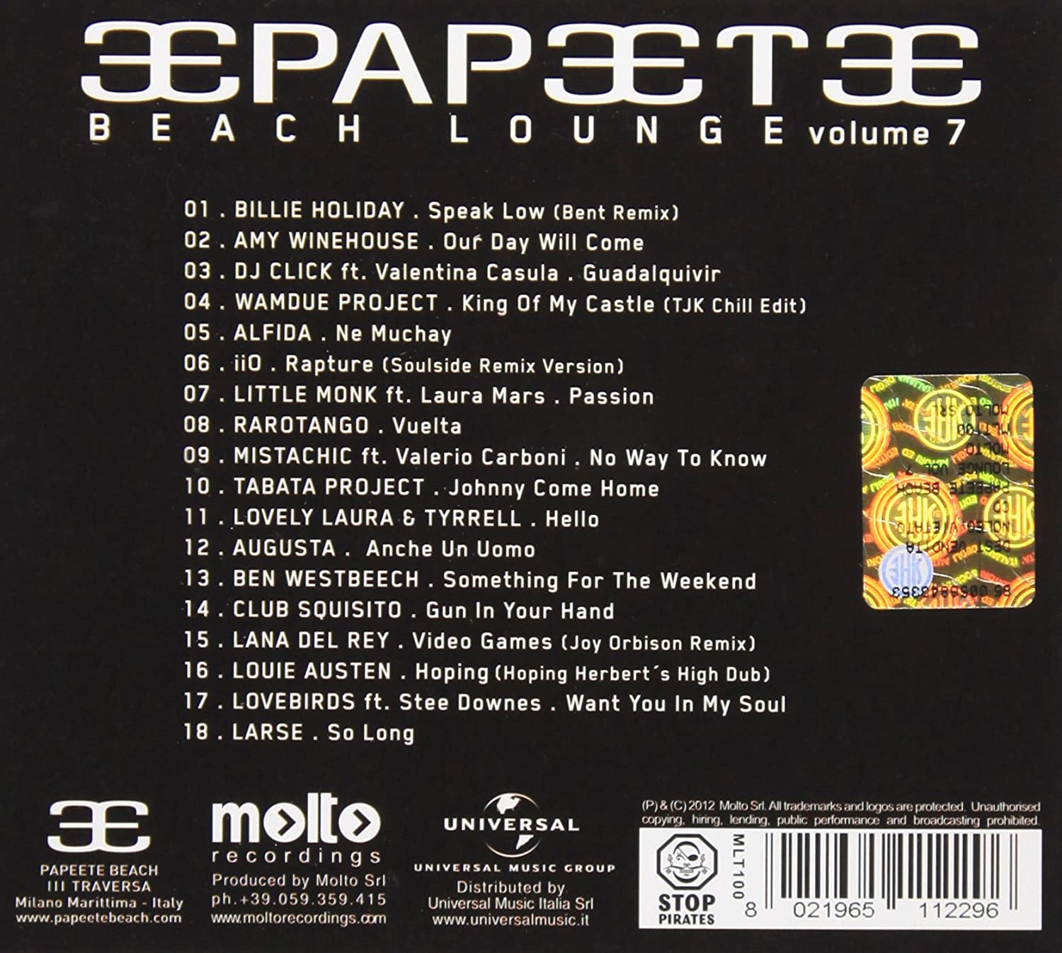 Papeete Beach Lounge V.7