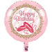 Twinkle Toes Birthday Foil Balloon I Pink I 1 Pc., 324440