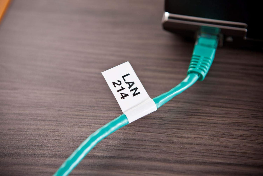 Brother TZe-FX221 - Black on white - Roll (0.9 cm x 8 m) 1 cassette(s) flexible tape - for Brother PT-D600, H200, P-Touch PT-E550, P-Touch Cube Plus PT-P710, P-Touch Pro PT-H111