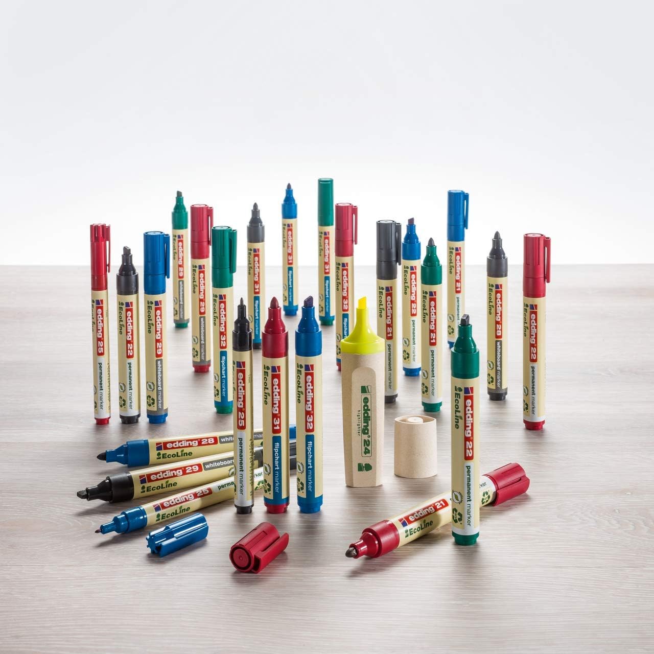 edding HTK 25 refill ink - yellow - 25 ml - with capillary system, ideal for clean and uncomplicated refilling of edding highlighters e-345 and e-24