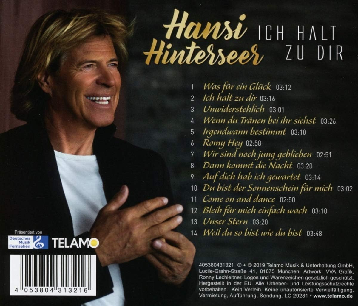 Hansi Hinterseer: Ich Halt Zu Dir