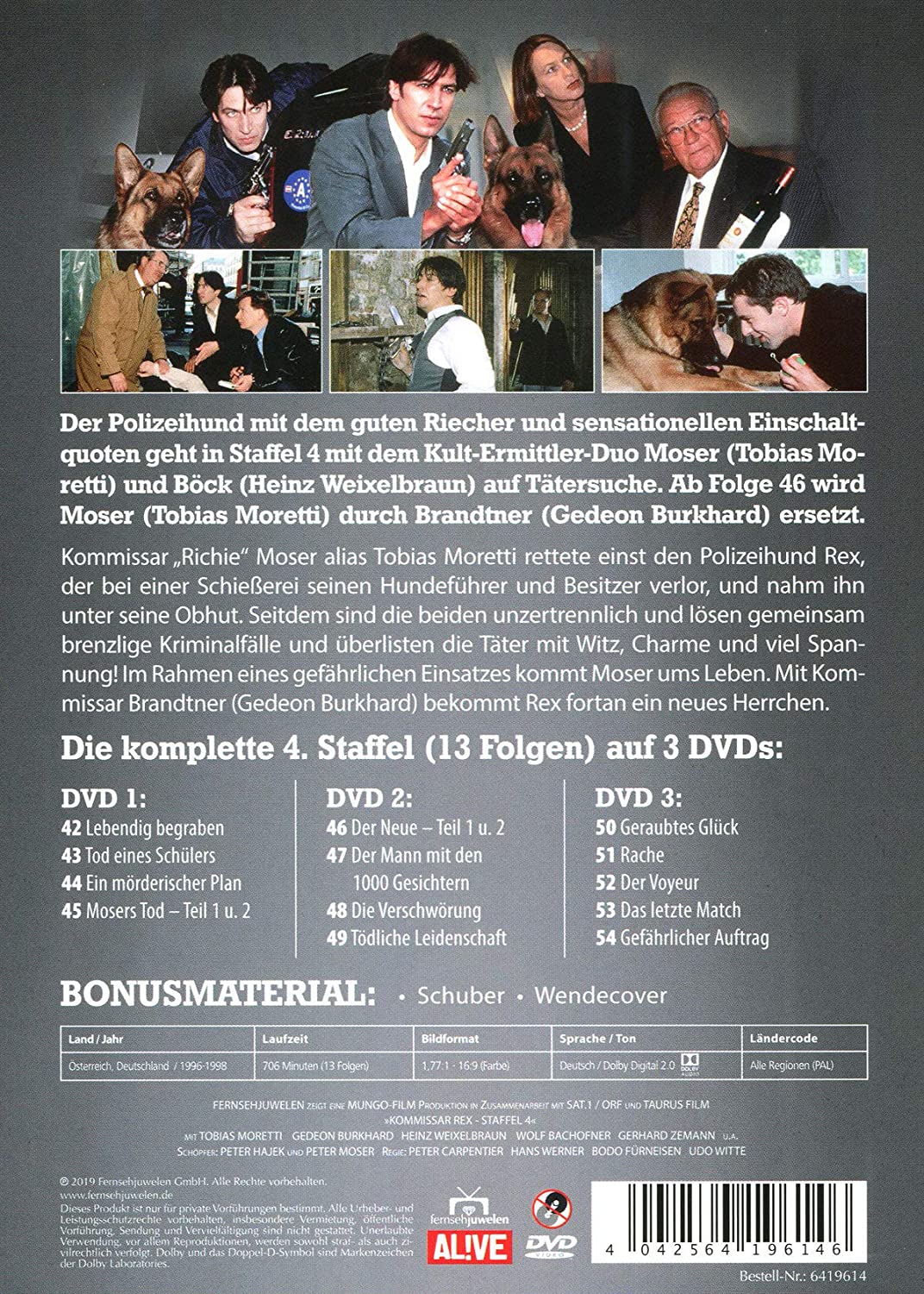 Kommissar Rex - Die komplette Staffel 4