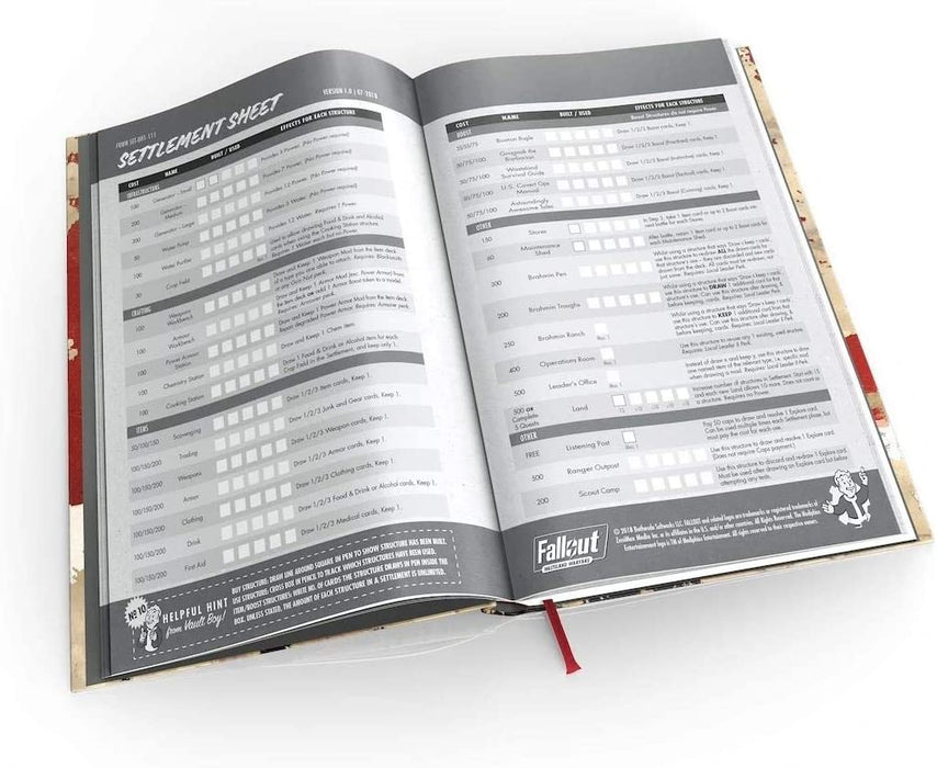 Fallout Wasteland Warfare Nuka Notebook Digest Notebook Supp.