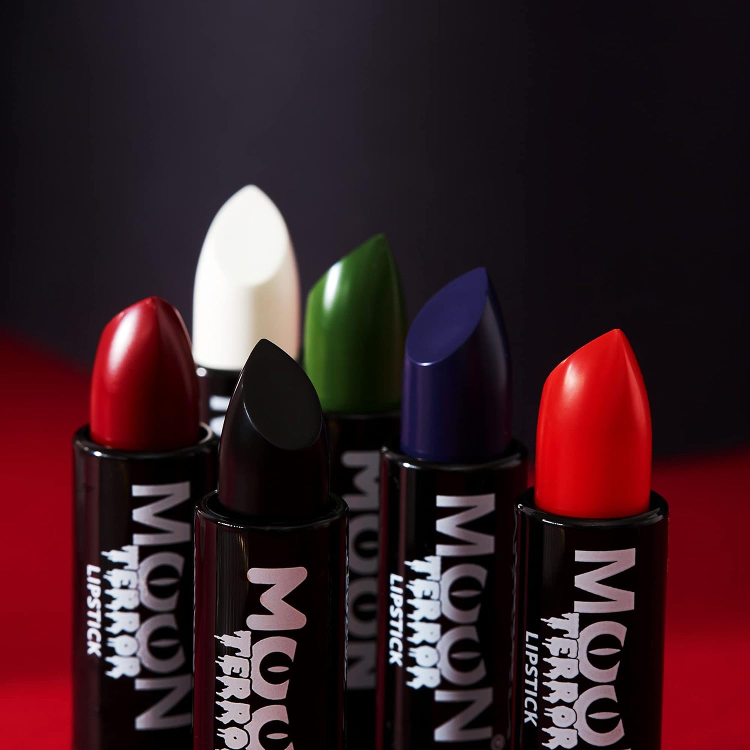 Smiffys Moon Terror Halloween Lipstick, Orange
