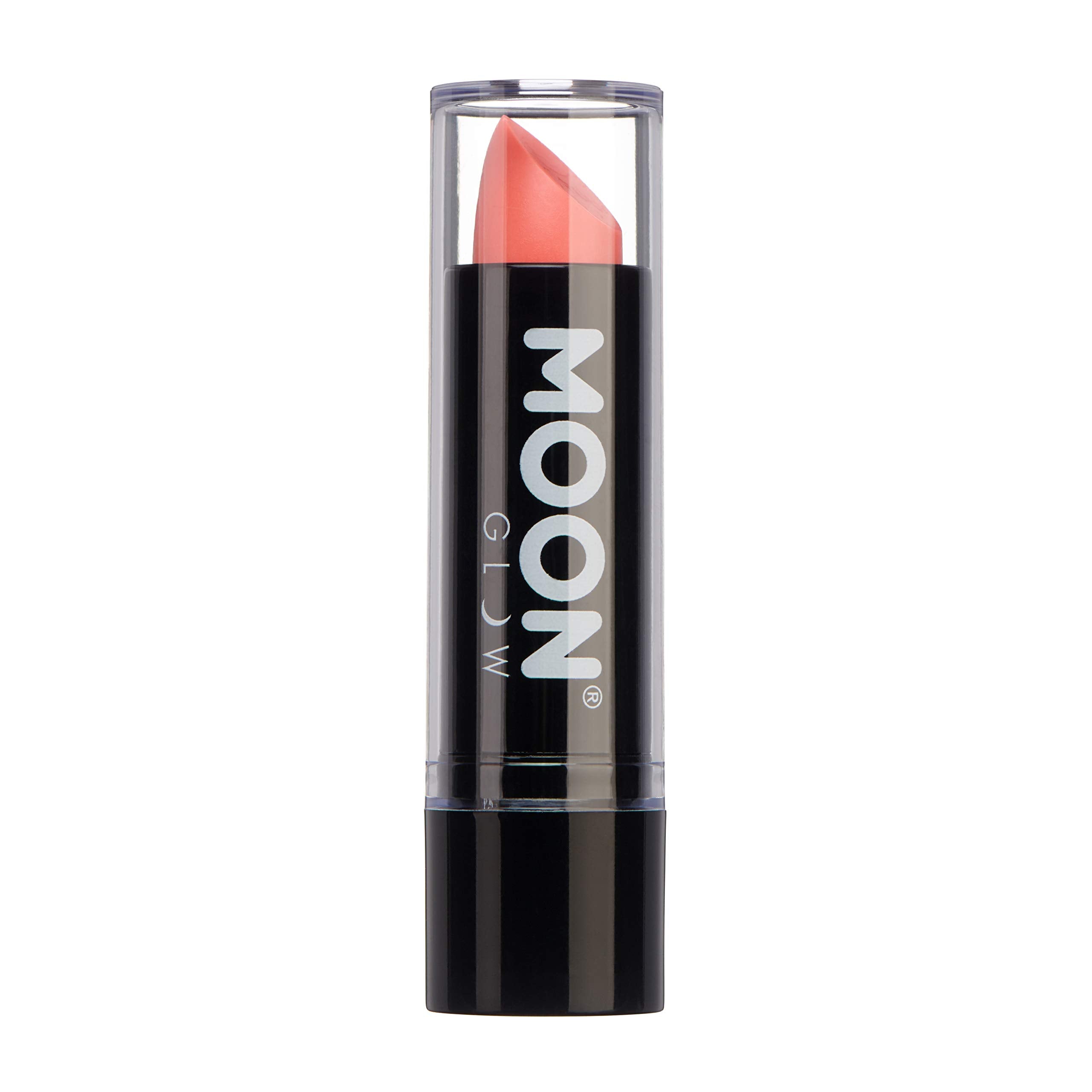 Smiffys Moon Glow Pastel Neon UV Lipstick, Pastel Coral