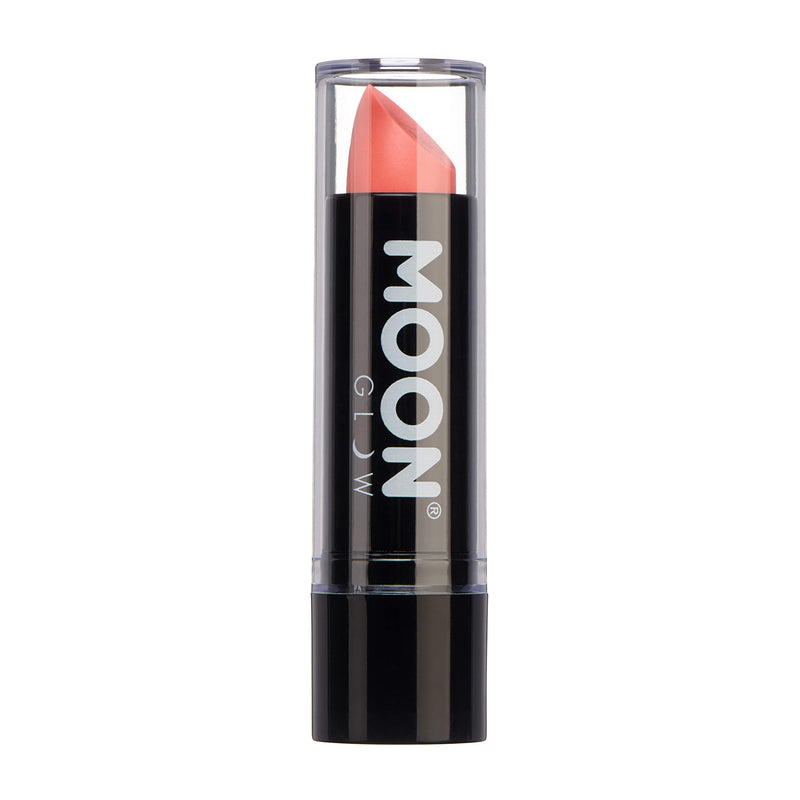 Smiffys Moon Glow Pastel Neon UV Lipstick, Pastel Coral