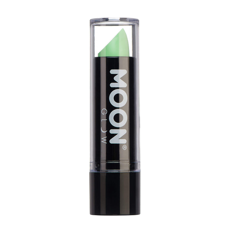 Smiffys Moon Glow Pastel Neon UV Lipstick, Pastel Green