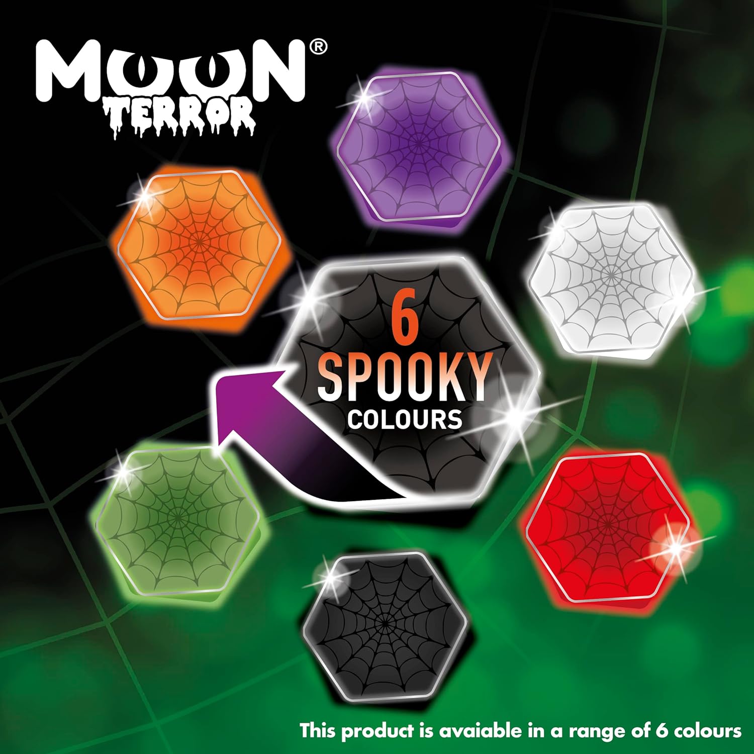 Smiffys Moon Terror Halloween Lipstick, White