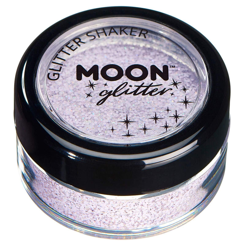 Smiffys Moon Glitter Pastel Glitter Shakers, Lilac