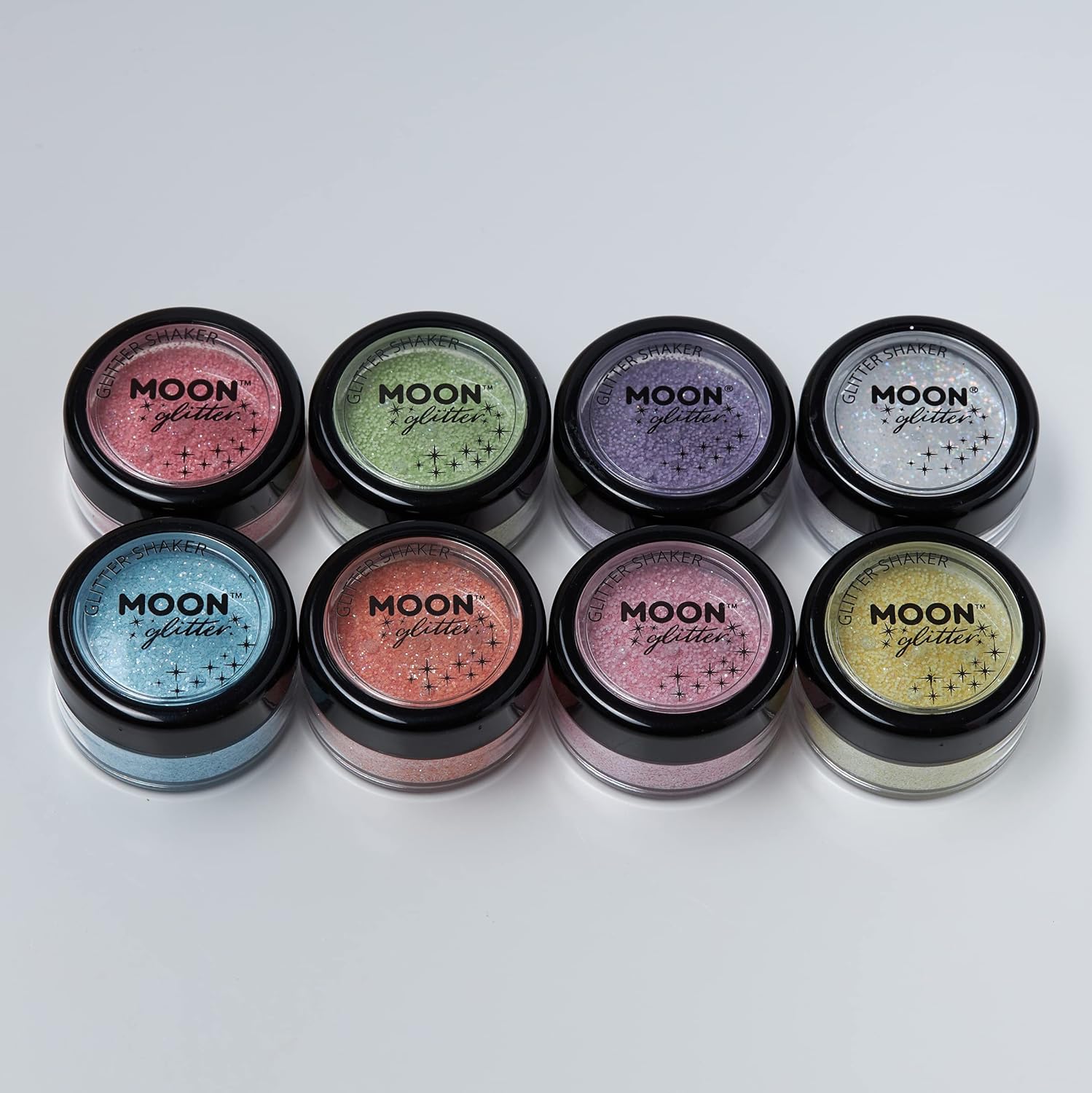 Smiffys Moon Glitter Pastel Glitter Shakers, Lilac