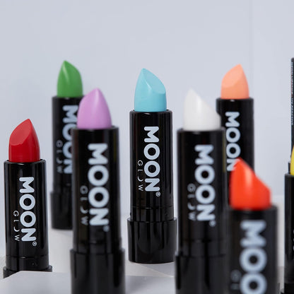 Smiffys Moon Glow Pastel Neon UV Lipstick, Pastel Pink