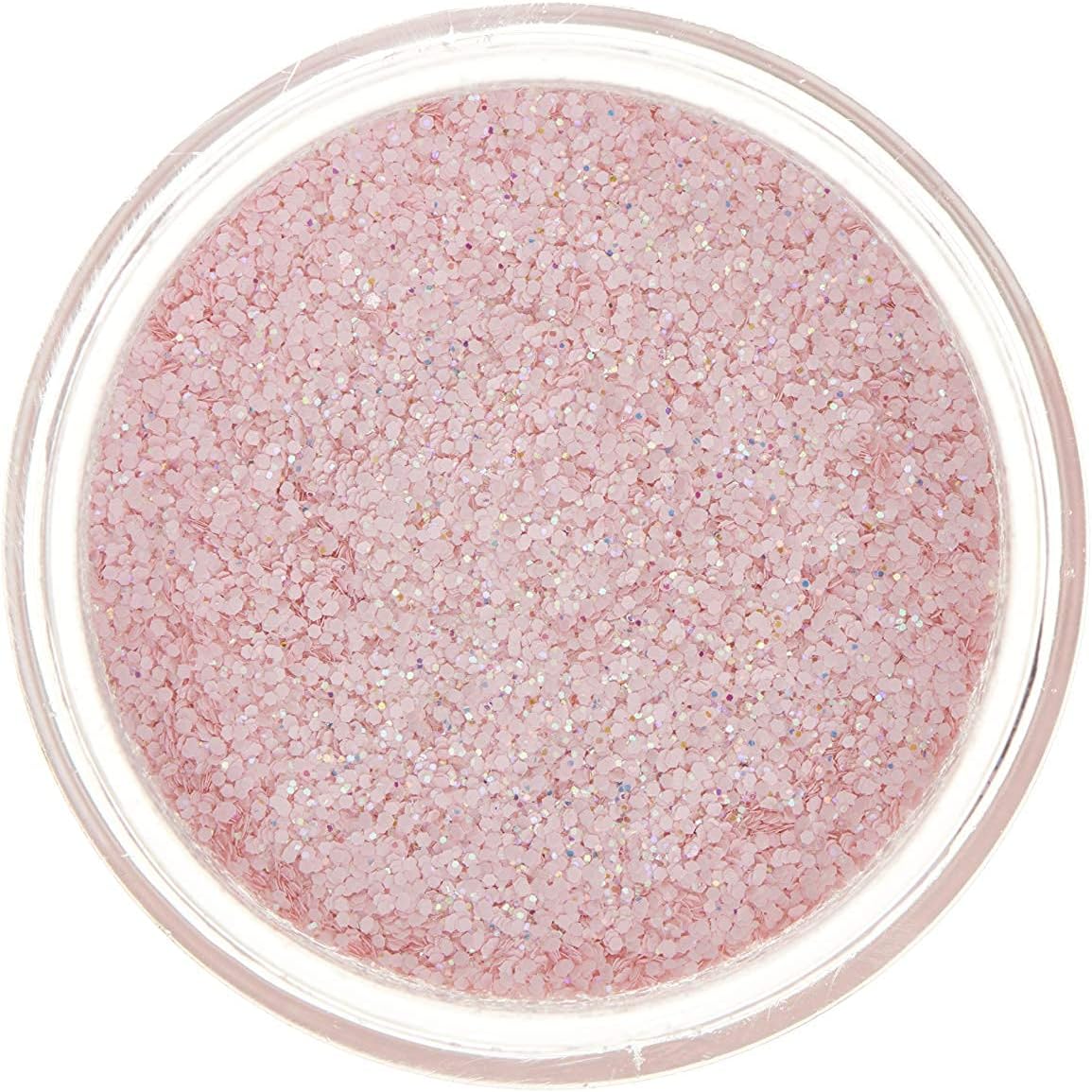 Smiffys Moon Glitter Pastel Glitter Shakers, Baby Pink