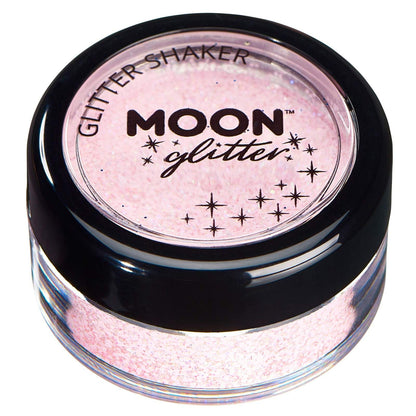 Smiffys Moon Glitter Pastel Glitter Shakers, Baby Pink