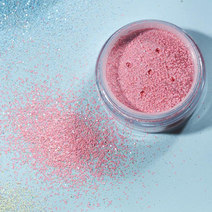 Smiffys Moon Glitter Pastel Glitter Shakers, Coral